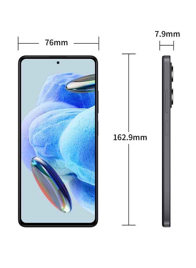 Xiaomi - Redmi Note 12 Pro Dual SIM Midnight / Onyx  Black 8GB RAM 256GB 5G - Global Version - Image 1