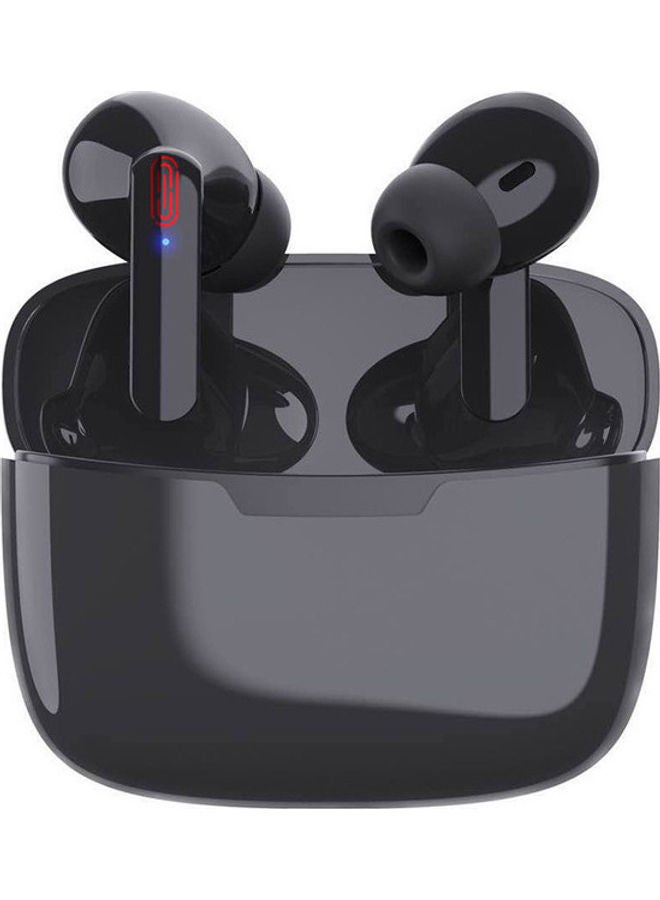 OFFBEAT Wavebuds S8 Smart Headphones, Bluetooth Wireless Earbuds with Active Noise Reduction, High Fidelity Audio, IPX5 Waterproof Protection, Built in Voice Assistant and Smart Touch Controls Black  - Image 1