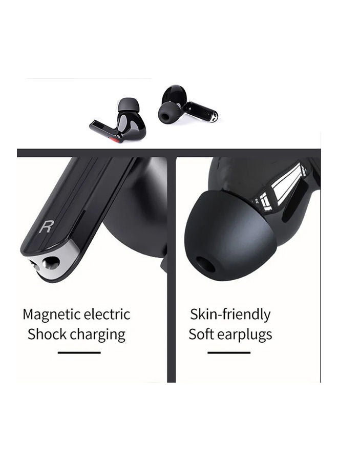 Wavebuds S8 Smart Headphones, Bluetooth Wireless Earbuds with Active Noise Reduction, High Fidelity Audio, IPX5 Waterproof Protection, Built in Voice Assistant and Smart Touch Controls Black