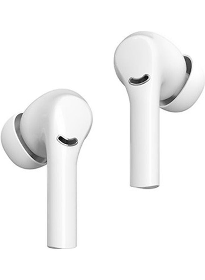 OFFBEAT - Wavebuds S8 Pro Headphones, Bluetooth Earbuds with Pro Features, Noise Cancelling, Optimized for Gaming, Bass Boost, Long 36H Playtime and Fast Charging White - Image 1