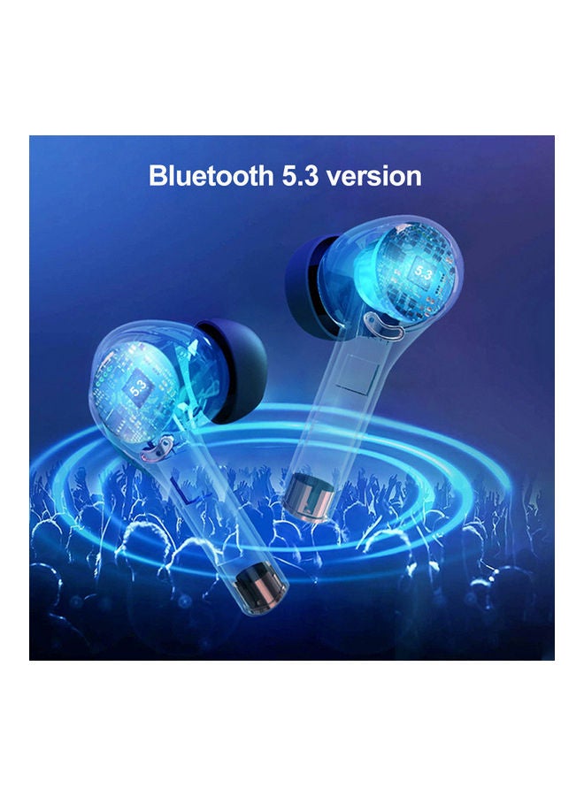 OFFBEAT - Wavebuds S8 Pro Headphones, Bluetooth Earbuds with Pro Features, Noise Cancelling, Optimized for Gaming, Bass Boost, Long 36H Playtime and Fast Charging White - Image 1