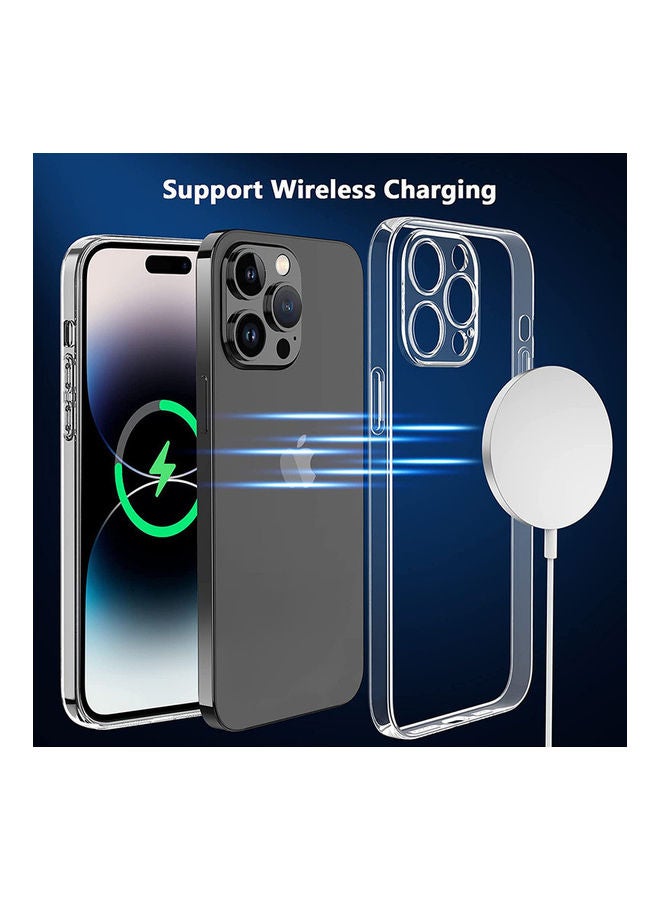 OFFBEAT iPhone 14 Pro Max Clear Case 6.7 Inch, Anti-Yellowing, Multi Drop Protection and Wireless Charging Compatiblity Transparent - Image 4