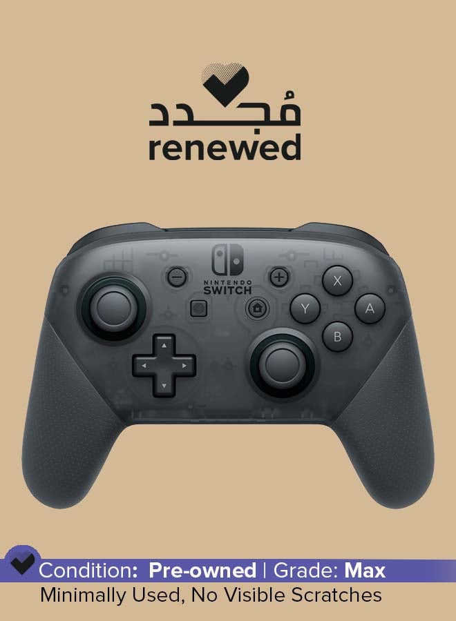 Nintendo Renewed - Wireless Pro Controller For Nintendo Switch - Image 1