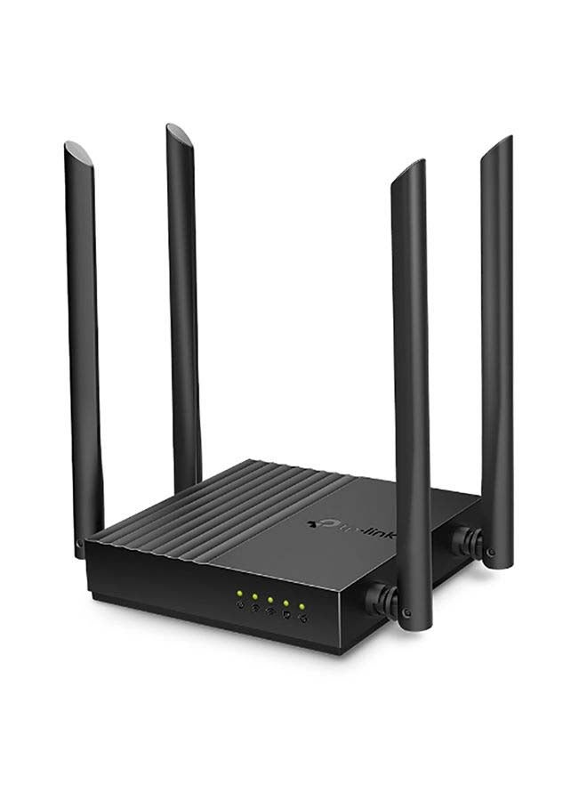 Renewed - Archer C64 AC1200 Wireless MU-MIMO WiFi Router Black