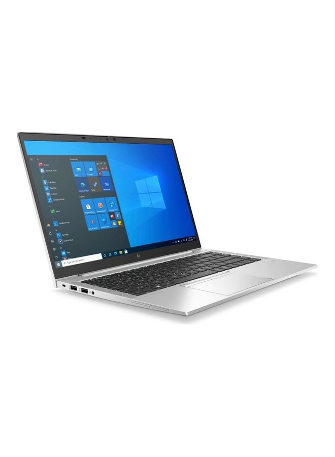 HP - EliteBook 840 G8 (Upgraded Version) Laptop With 14-Inch Display, Core i5 1135G7 Processor/8GB RAM/256GB SSD/Intel Iris XE Graphics/Windows 10 Pro/ Arabic Natural Silver Arabic Natural Silver - Image 1