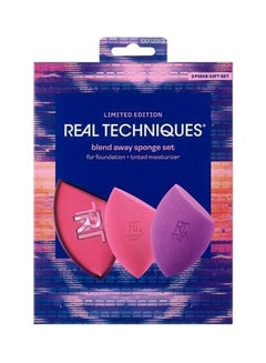 Limited Edition Blend Away Makeup Sponge Holiday Kit, 3 Piece Set Multicolour - v1679290445/N53393115A_1