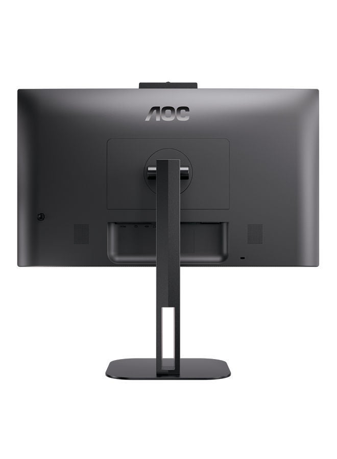 AOC 24 inch IPS Full HD Monitor, 2MP Webcam, Dual HDMI, Display Port, USB C, Height adjustable, 5W Speakers, 75Hz, Vesa Mount, Black, 24V5CW Black  - Image 5