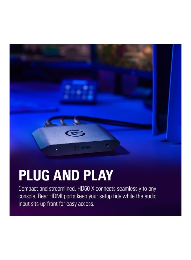 CORSAIR Elgato HD60 X External Capture Card  - Image 3