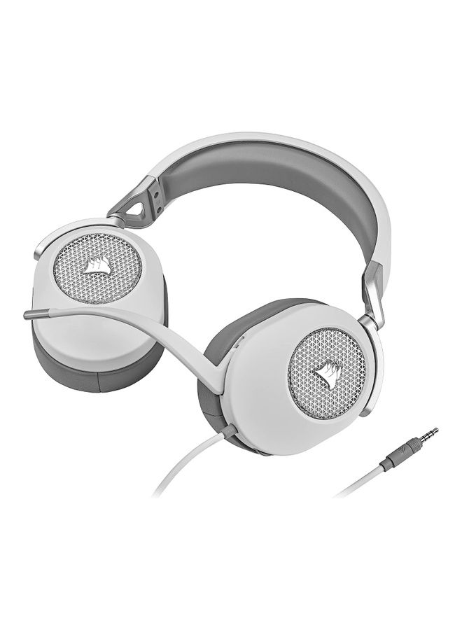 CORSAIR Corsair HS65 Surround Gaming Headset-White  - Image 4