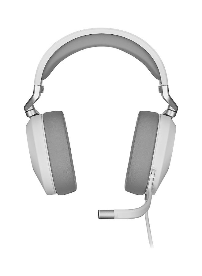 CORSAIR Corsair HS65 Surround Gaming Headset-White  - Image 3