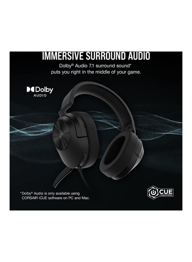 CORSAIR Corsair HS55 Surround Gaming Headset-Black - Image 2