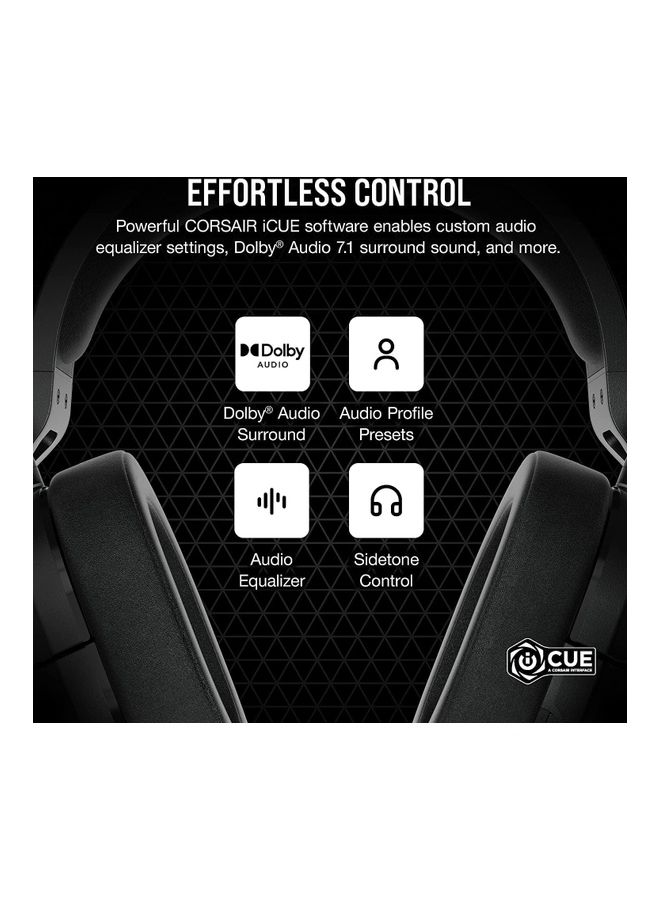 CORSAIR Corsair HS55 Surround Gaming Headset-Black - Image 4