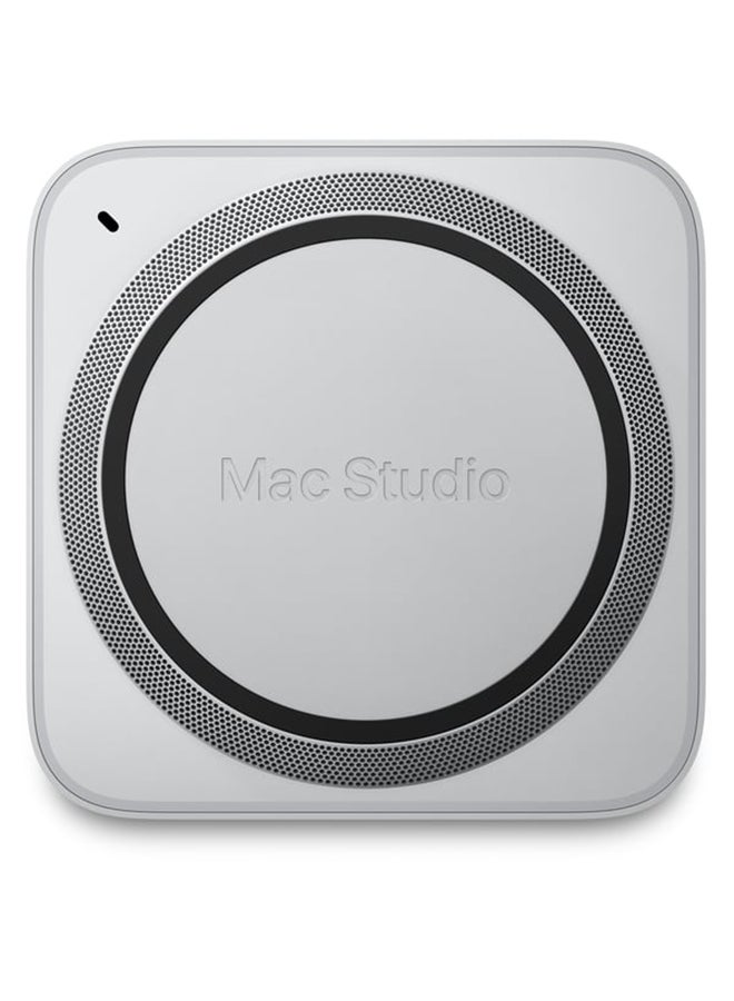 Apple - Mac Studio: Apple M1 Ultra Chip With 20‑Core CPU And 48‑Core GPU / 64GB Unified Memory / 1TB SSD / Silver - Image 1