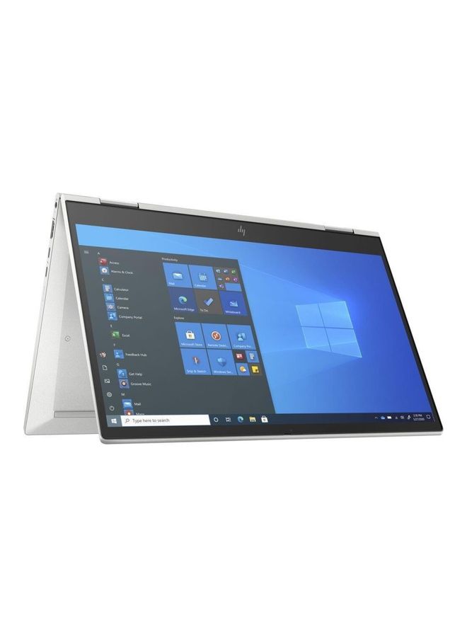 HP EliteBook x360 Laptop With 13.3 Inch Display, Core i7-1165G7 Processor/16GB RAM/256GB SSD/Intel Iris XE Graphics/Windows 10 Pro English Silver  - Image 1