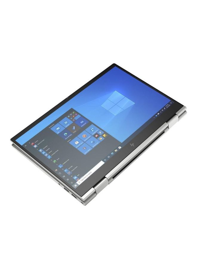 HP EliteBook x360 Laptop With 13.3 Inch Display, Core i7-1165G7 Processor/16GB RAM/256GB SSD/Intel Iris XE Graphics/Windows 10 Pro English Silver  - Image 2