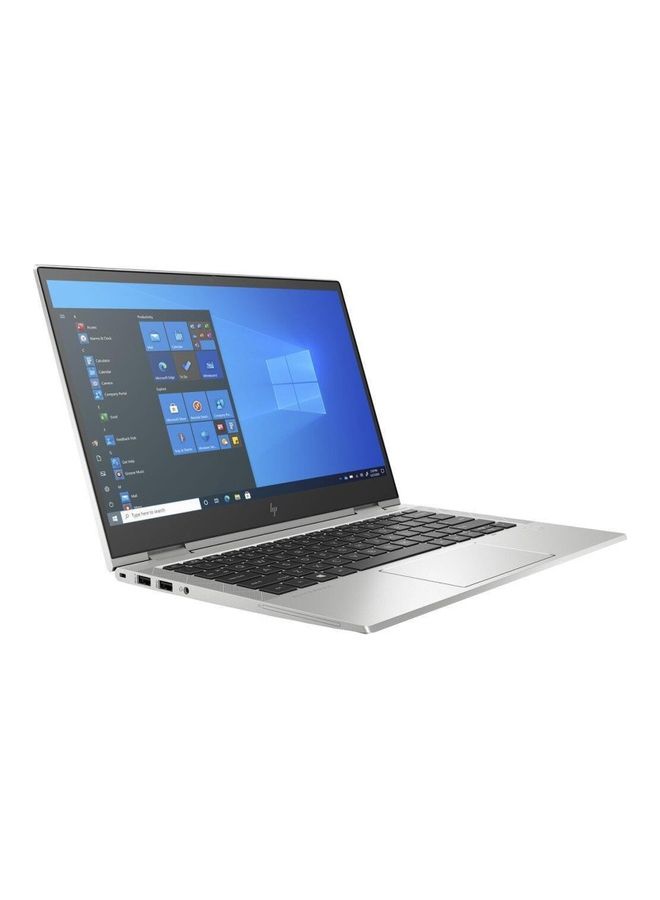 HP EliteBook x360 Laptop With 13.3 Inch Display, Core i7-1165G7 Processor/16GB RAM/256GB SSD/Intel Iris XE Graphics/Windows 10 Pro English Silver  - Image 3