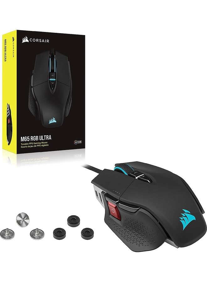كورسير CORSAIR M65 RGB Ultra, Tunable FPS Gaming Mouse - Image 5