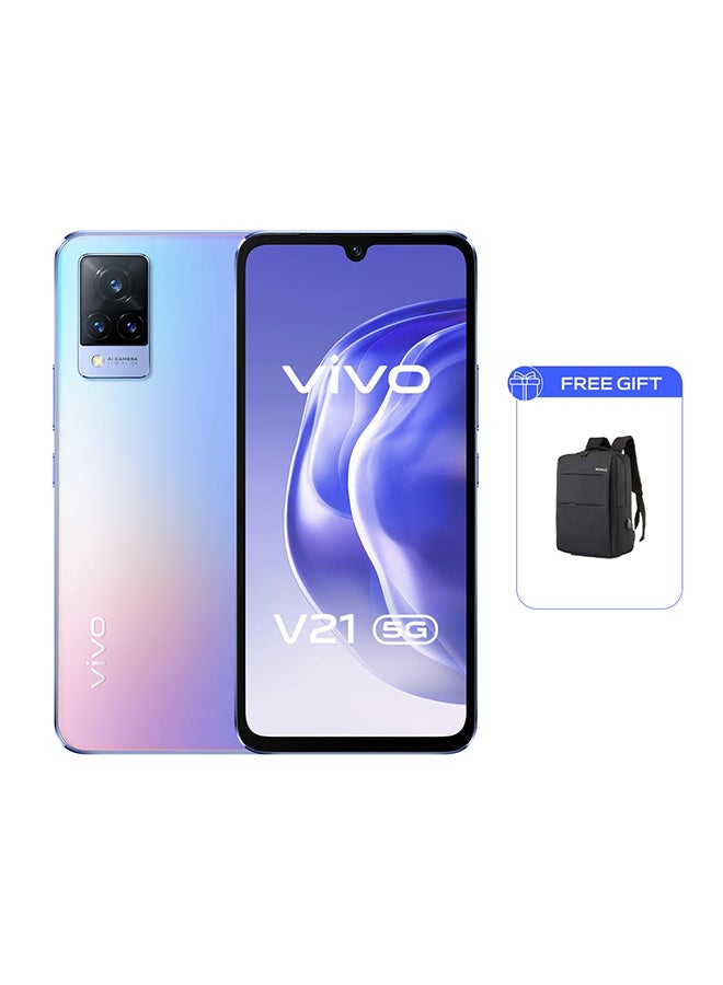 vivo - V21 Dual SIM 5G Sunset Dazzle 8GB RAM 128GB With Free Gift - Image 1