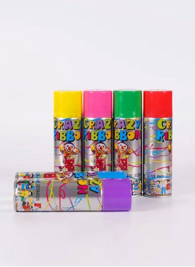 مجموعة سبراي شرائط مجنونة مكونة من 6 قطع - Image 4