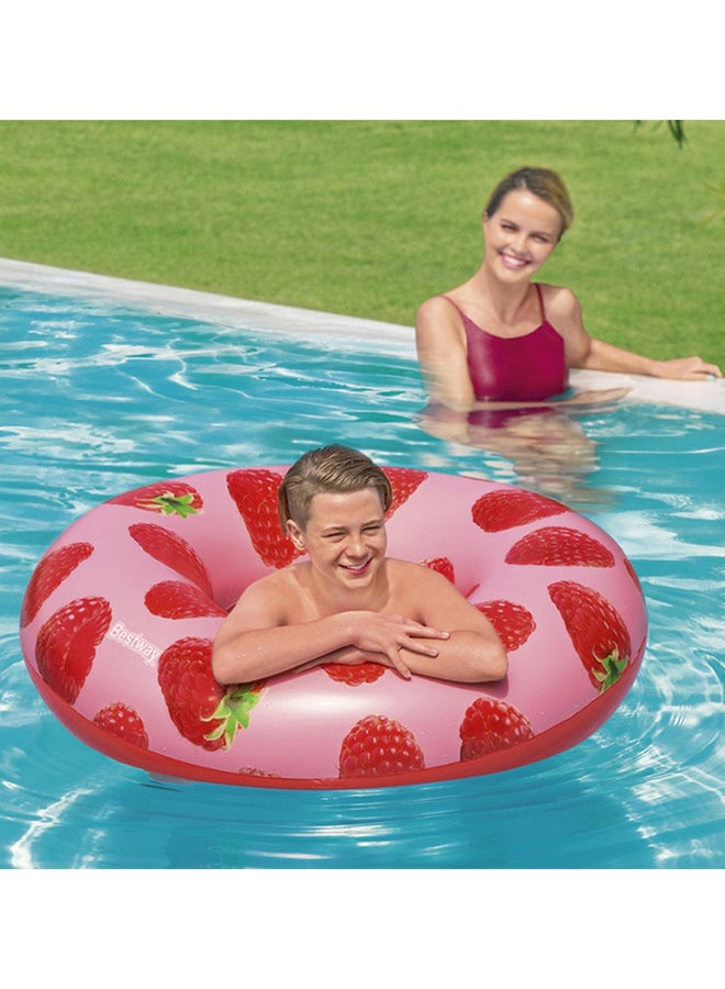 Bestway Scentsational Raspberry Swim Ring 2636231 119cm - Image 5