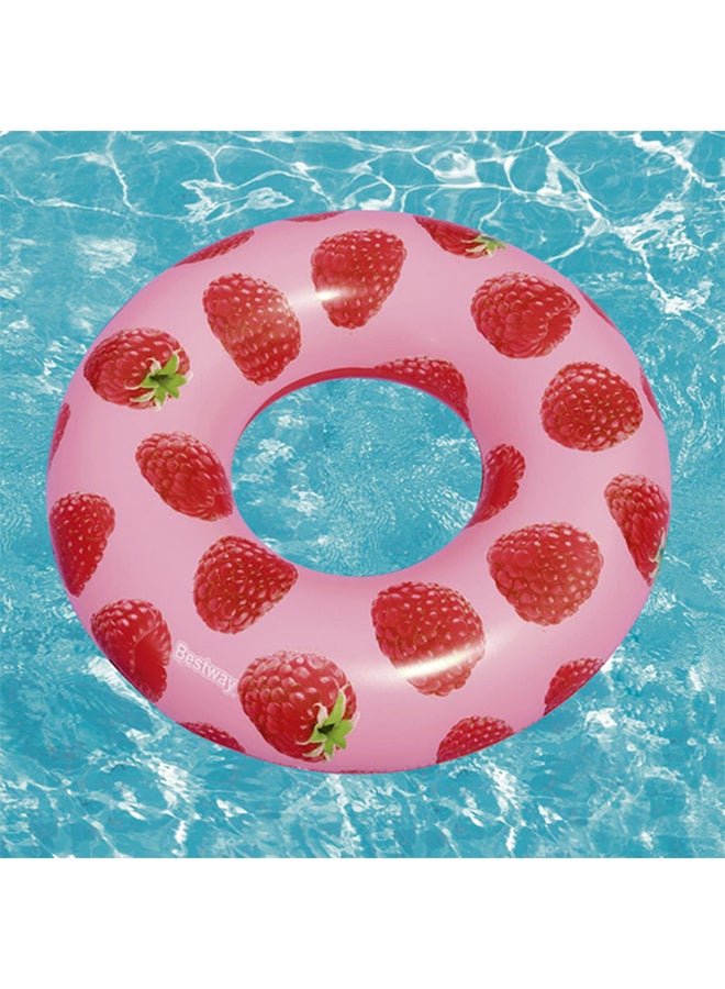 Bestway Scentsational Raspberry Swim Ring 2636231 119cm - Image 4