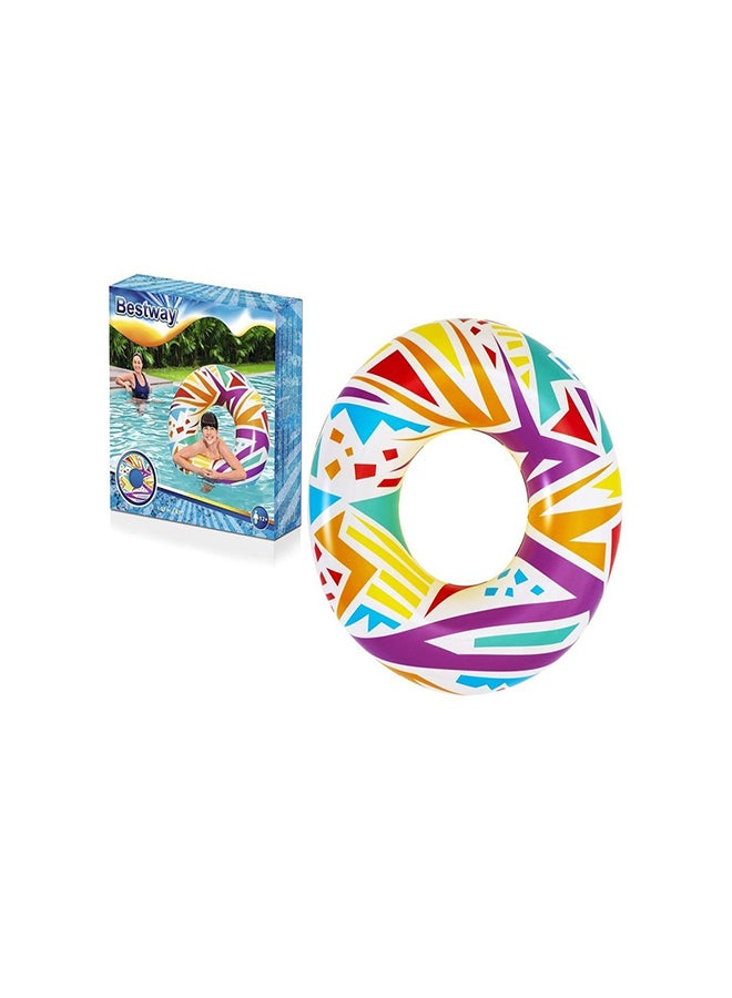 Bestway Geometric Swim Ring 2636228 107cm - Image 1