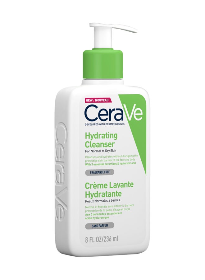 Hydrating Cleanser For Normal To Dry Skin With Hyaluronic Acid 236Ml 236ml 