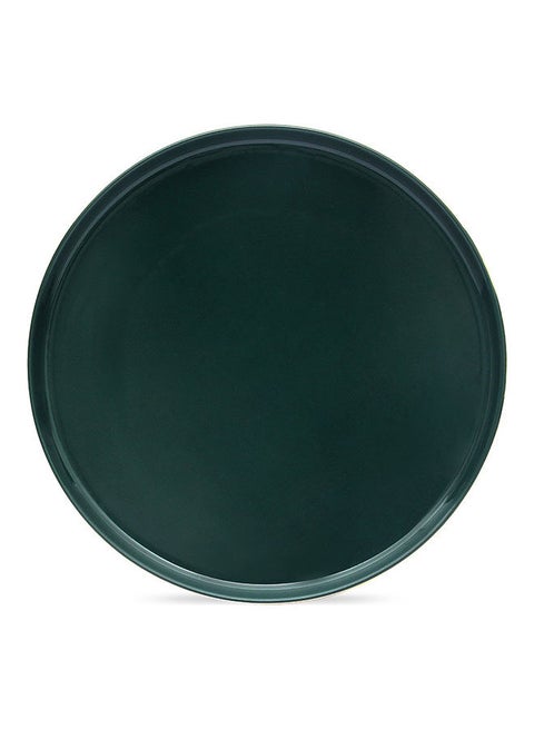 Fine Bone Dinner Plate Premium-Quality, Light-Weight and Food-Grade Plate Green - Royal Green 10.25inch