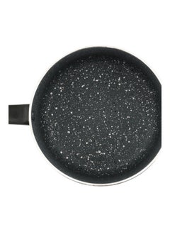 Coffee Pitcher Sturdy And Soft Touch Bakelite Handle Stovetop Coffee Warmer Turkish Coffee Cafeteria & Butter Melting Mini Pot Black/Grey 1.6Liters