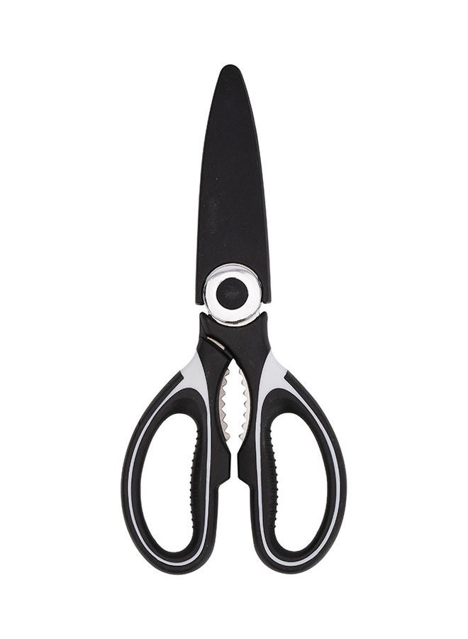 Royalford - Kitchen Scissors 3In1 20.5X9Cm Dishwasher Safe Multicolor Black - Image 1