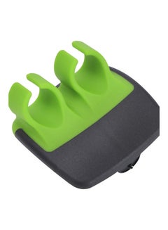 Plam Peeler with Finger Grip Fruit Peeler RF10510 Kitchen Vegetable Peeler Hand Fruit Peeler with Comfortable Rubber Finger Grip for Pumpkin Carrot Cucumber Potato Peeling Green/Black