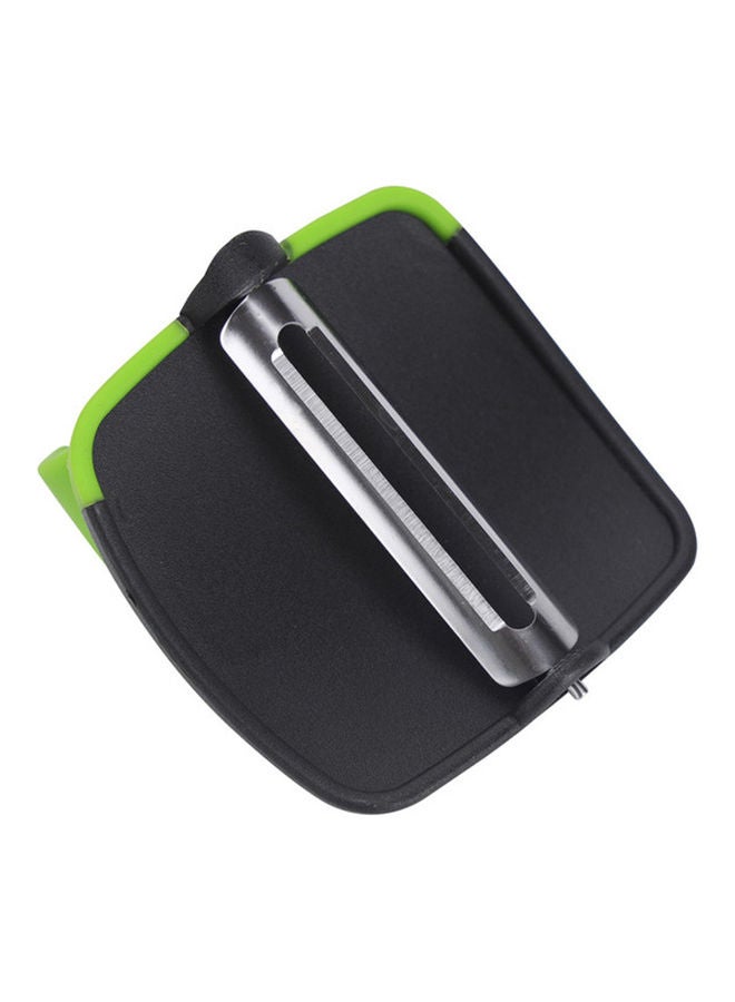 Royalford - Plam Peeler with Finger Grip Fruit Peeler RF10510 Kitchen Vegetable Peeler Hand Fruit Peeler with Comfortable Rubber Finger Grip for Pumpkin Carrot Cucumber Potato Peeling Green/Black - Image 1