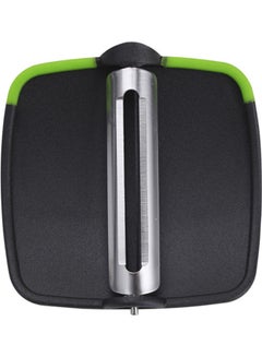 Royalford Plam Peeler with Finger Grip Fruit Peeler RF10510 Kitchen Vegetable Peeler Hand Fruit Peeler with Comfortable Rubber Finger Grip for Pumpkin Carrot Cucumber Potato Peeling Green/Black  - Image 4
