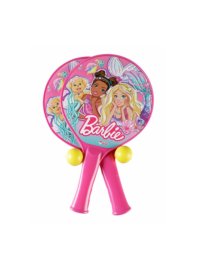 dede 4-Piece Barbie Racket Set 40x44inch  - Image 1