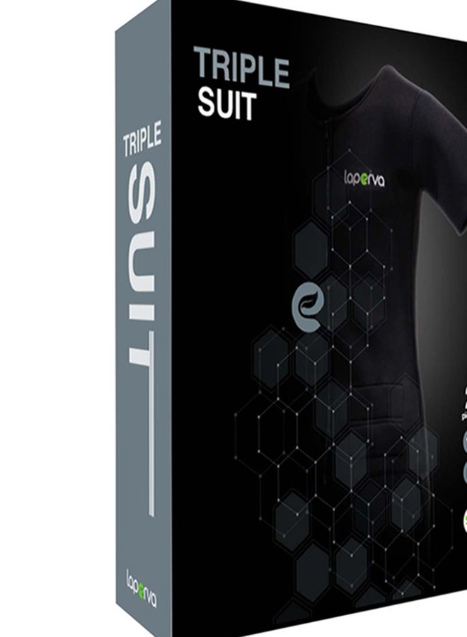 Laperva Triple Suit Black 5XL - Image 3