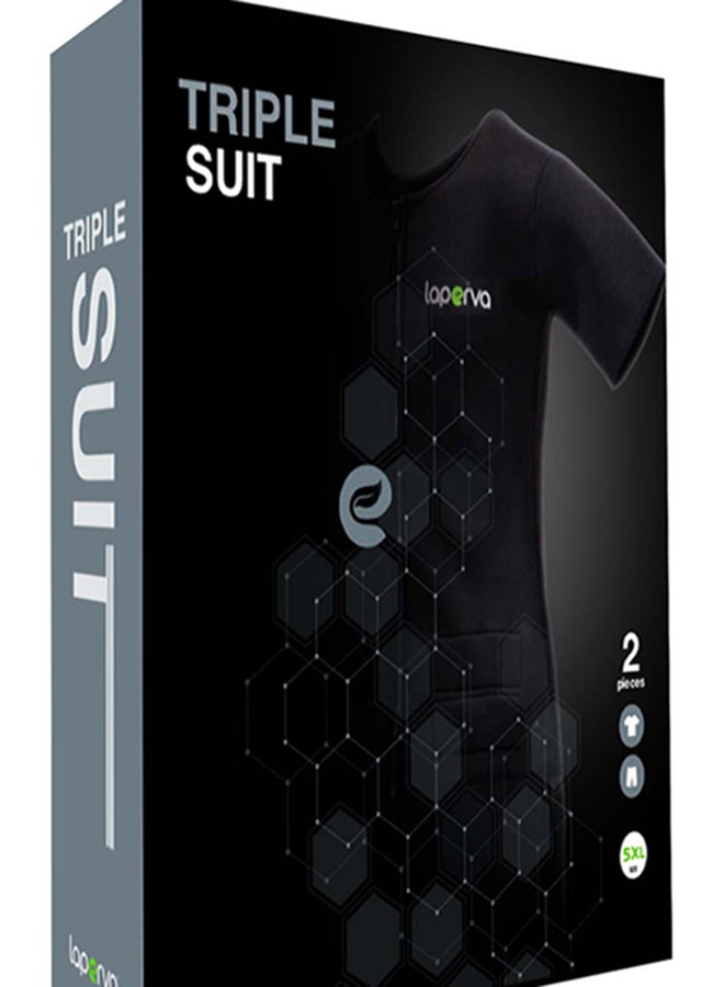 Laperva Triple Suit Black 5XL - Image 4