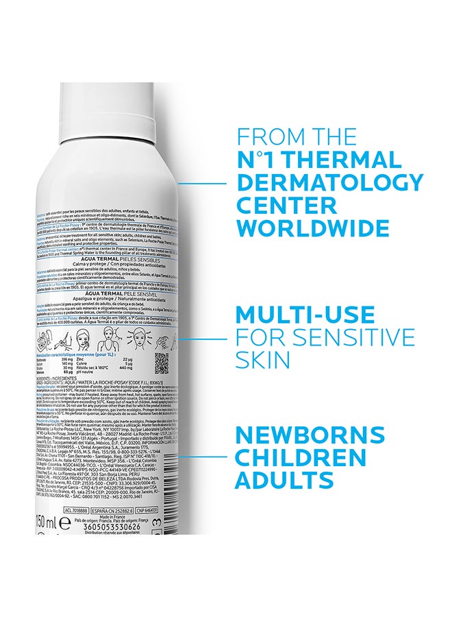 LA ROCHE-POSAY Thermal Spring Water For Sensitive Skin 150ml  - Image 4