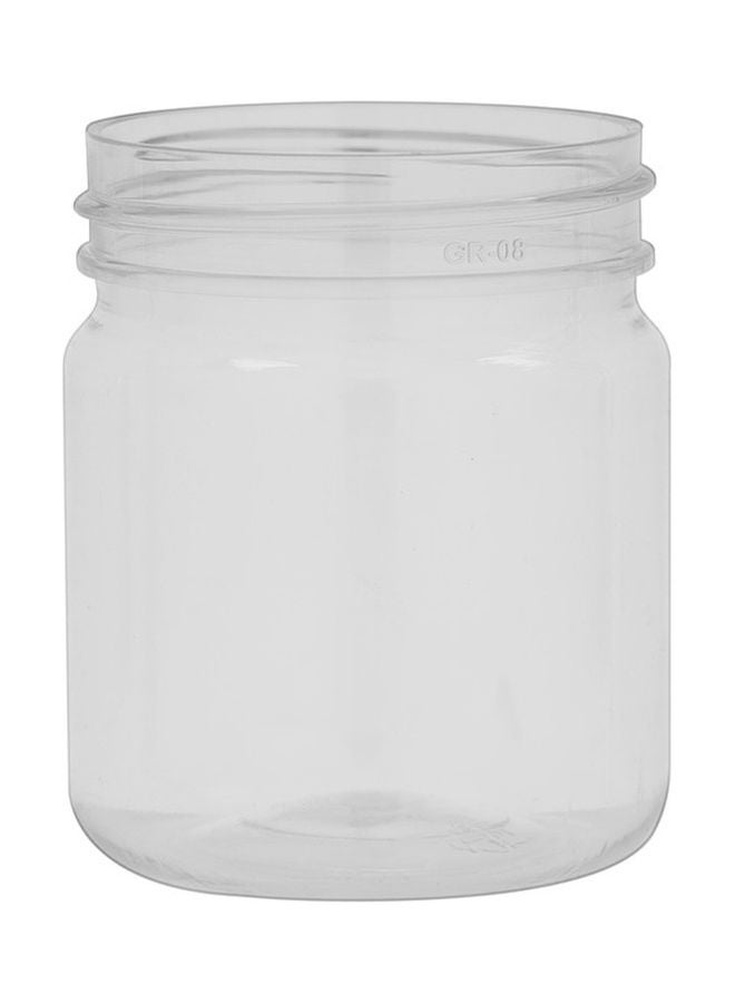 Royalford - Round Air-Tight Pet Jar 100ml Plastic Container RF11093 Keeps Your Food Fresh Portable and Lightweight Healthier Choice BPA and Odour Free Leak-Proof 100ml - Image 1
