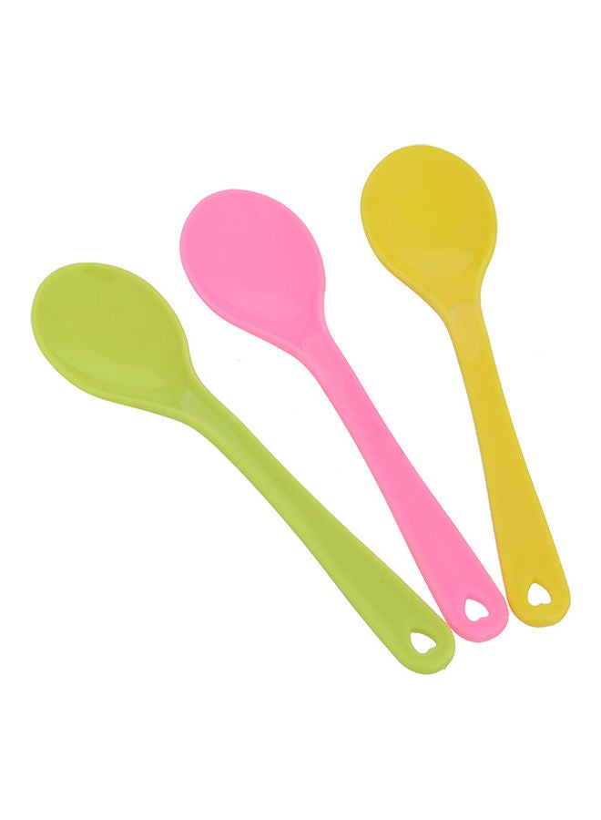 Royalford 12-Piece Boutique Nonstick Kitchen Spoons Rf11129 Yellow/Pink/Green-Assorted - Image 2