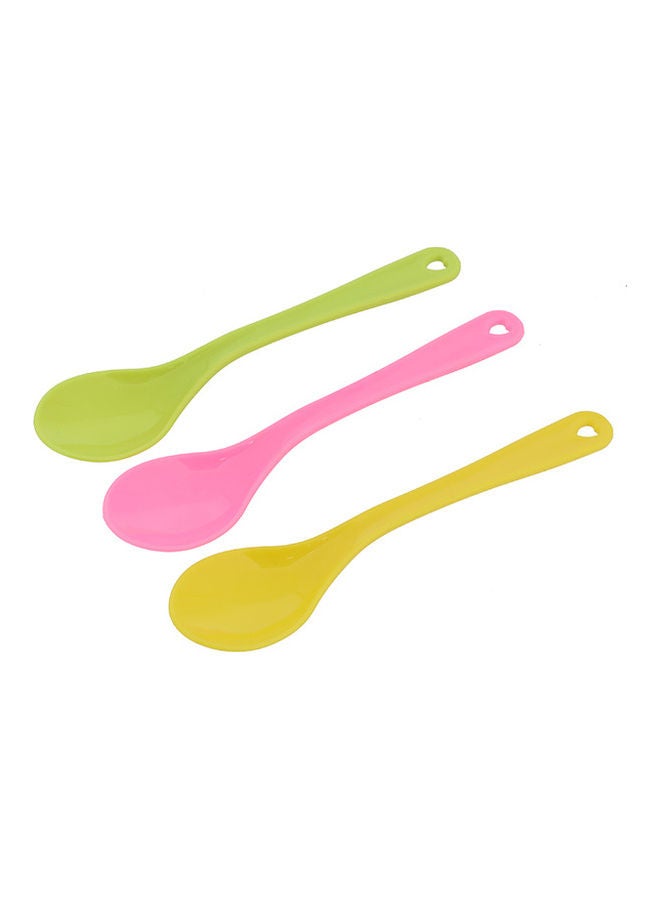 Royalford 12-Piece Boutique Nonstick Kitchen Spoons Rf11129 Yellow/Pink/Green-Assorted - Image 4