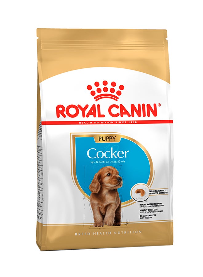 ROYAL CANIN Breed Health Nutrition Cocker Puppy 3kg  - Image 1