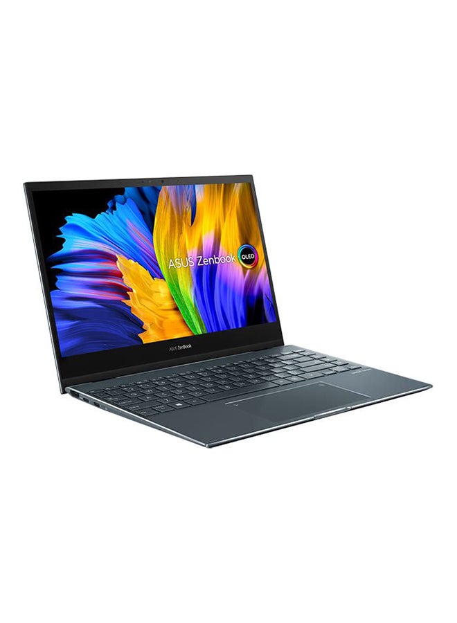 أسوس - لابتوب زنبوك فليب 13 BX363 بشاشة مقاس 13.3 بوصة ومعالج كور i7-1165G7 / ذاكرة وصول عشوائي 16 جيجابايت / 512 جيجابايت إس إس دي / إنتل ايريس Xe جرافيكس / ويندوز 10 برو العربية رمادي باين - Image 1