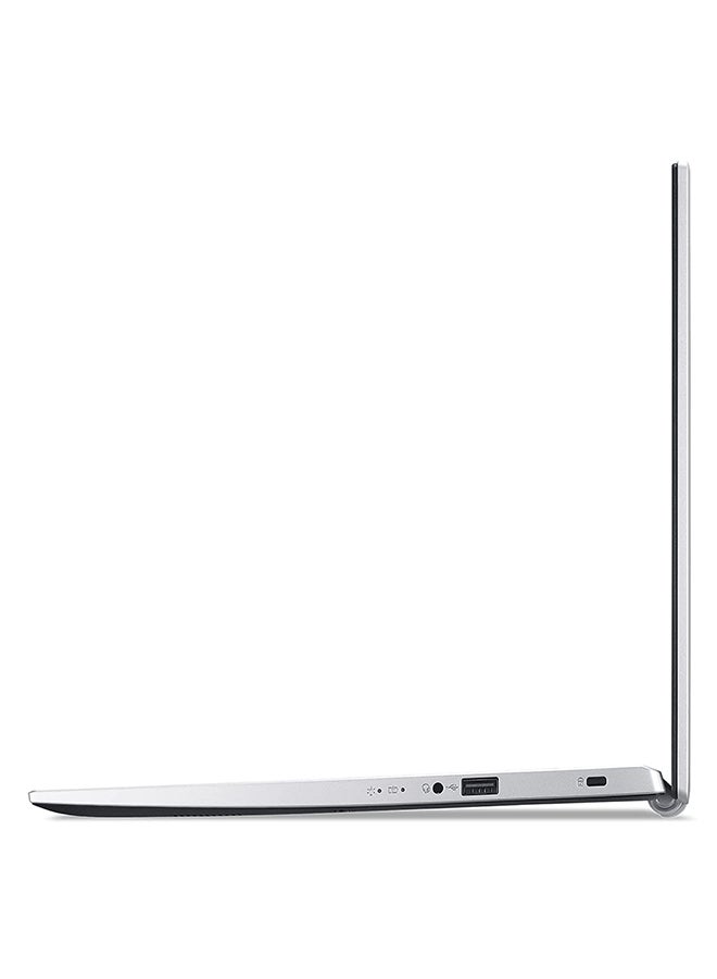 أيسر - كمبيوتر محمول A315-58G-78N4 بشاشة مقاس 15.6 بوصة، ومعالج كور i7 1165G7/ وذاكرة وصول عشوائي 8 جيجابايت/ ومحرك أقراص SSD سعة 256 جيجابايت/ وبطاقة رسومات NVIDIA GEFORCE MX350 سعة 2 جيجابايت/ نظام تشغيل DOS (بدون نوافذ) عربي فضي نقي العربية فضي نقي - Image 1