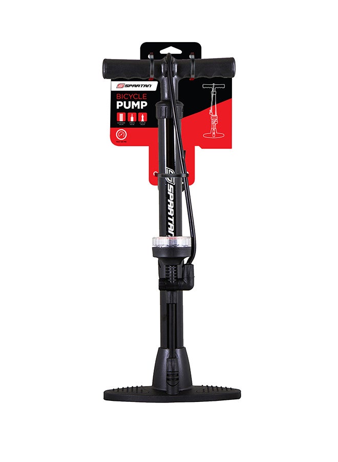 Spartan Bicycle Pump With Gauge  120 PSI 67cm  - Image 1