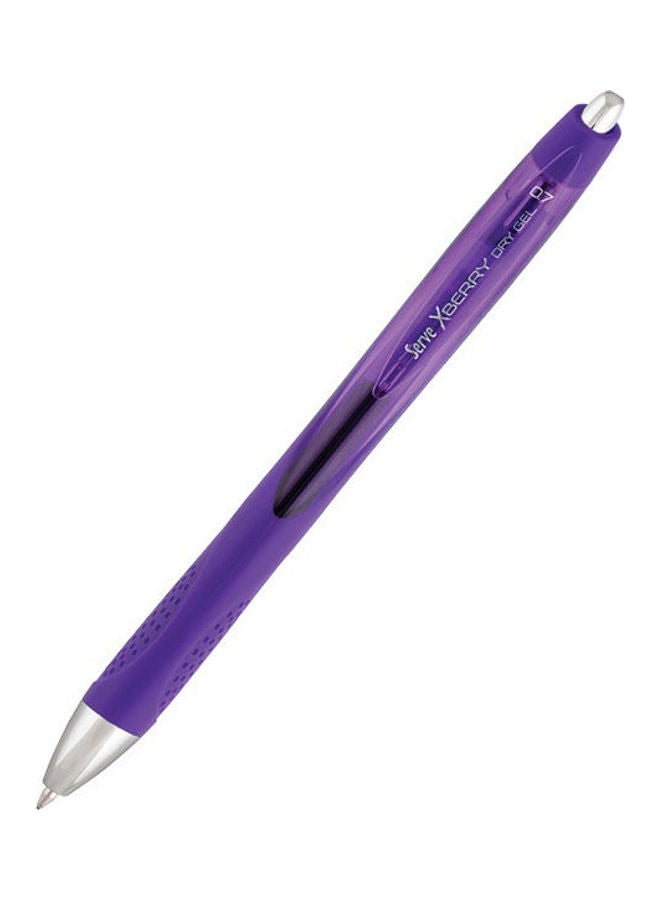 Serve X Berry Gel Pen- Purple- Sv-Xbrgely7-07 Purple - Image 1