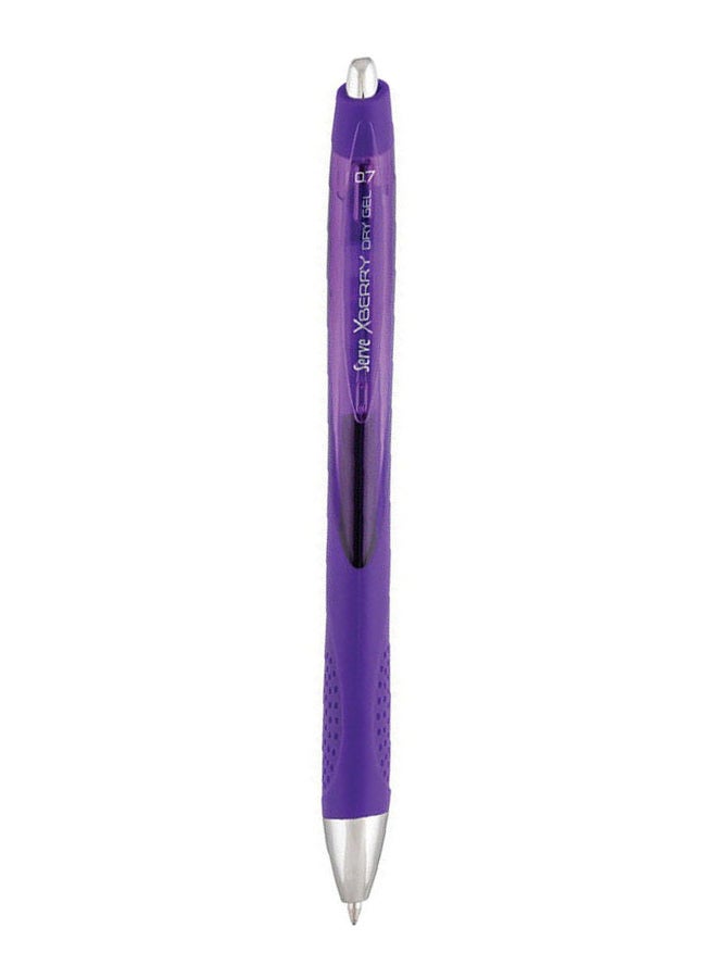 Serve X Berry Gel Pen- Purple- Sv-Xbrgely7-07 Purple - Image 4