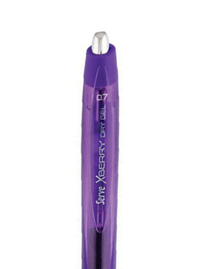 Serve X Berry Gel Pen- Purple- Sv-Xbrgely7-07 Purple - Image 5