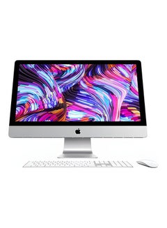 Apple Renewed All In One Imac 2015 With 27-Inch 5K Display Core I5 Processor With 32Gb Ram And 32Gb Ssd 1Tb Hdd Amd Radeon 2Gb Graphics Set-Up With Wire Keyboard And Mouse English Silver English Silver  - Image 1