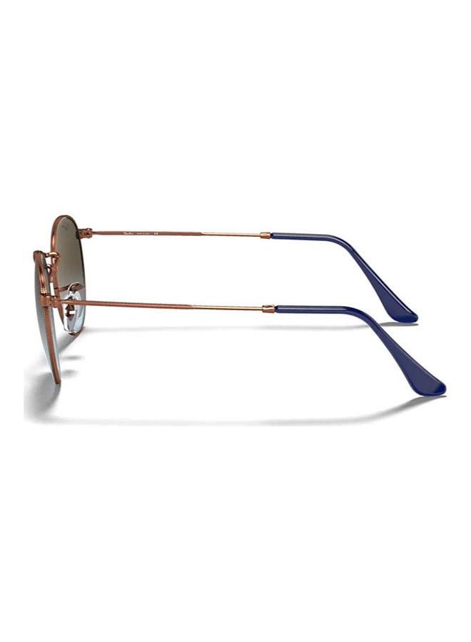 Ray-Ban Round Flat Lense Sunglasses Lens Size 53mm - Image 4