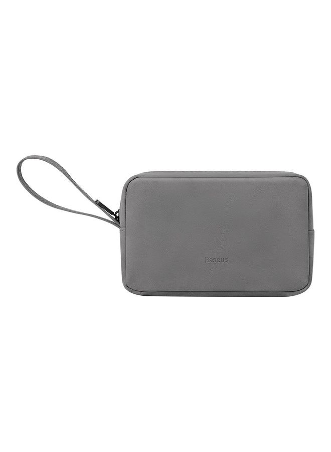 Baseus - Easy Journey Travel Organizer Storage Bag Compatible For Charger Charging Cables Flash Drive Earphone And More Grey - Image 1